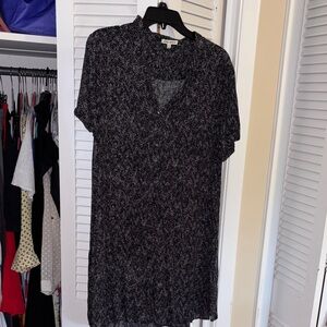 Rag Poets Black and White Dress